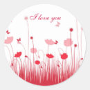 Search for red poppies stickers Modern