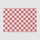 Search for red gingham tissue paper Pattern