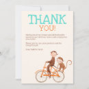 Search for cute monkey thank you cards Gender neutral