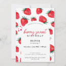 Search for berry birthday invitations For kids