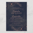 Search for copper and navy wedding invitations Couple