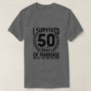 Search for 50th anniversary mens tshirts Couples
