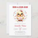 Search for rub a dub dub invitations Cute