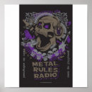 Search for death metal posters Skull