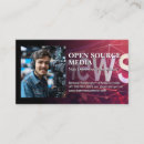 Search for press reporter business cards News