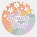 Search for retro thank you stickers Daisy
