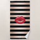 Search for red and black beach towels Stylish