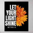 Search for let your light shine posters Christian