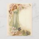 Search for pretty vintage girl postcards Lady