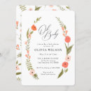 Search for green wreath invitations Watercolor