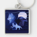 Search for moon wolf key rings Blue