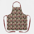Search for dark red aprons Antique