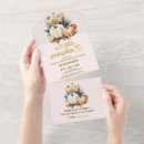 Search for watercolor floral baby shower invitations Fall