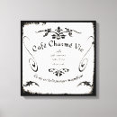 Search for french cafe canvas prints Coffee