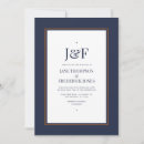 Search for navy and orange wedding invitations Modern
