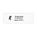 Search for confirmation return address labels Stylish