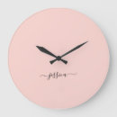 Search for blush pink clocks Script