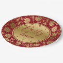 Search for burgundy and gold plates Typography