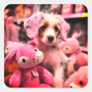 Search for pink dog stickers Animals