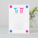 Search for foil gender reveal invitations Baby shower