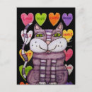 Search for bright eye postcards Cat
