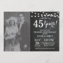 Search for 45th anniversary Black and white