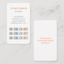 Search for blueprints business cards Interior designer