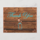 Search for thank you notes postcards Rustic