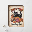 Search for trick or treat halloween cards Pumpkin