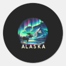 Search for northern light stickers Mountains