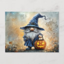 Search for gnome postcards Pumpkin
