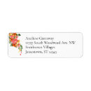 Search for 4 lines return address labels Botanical