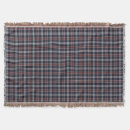 Search for blue and burgundy blankets Plaid