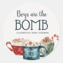 Search for the bomb stickers Boy