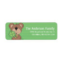 Search for irish clover return address labels Green