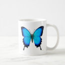 Search for blue butterfly wings mugs Tropical
