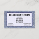 Search for granite countertops business cards Stone