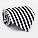 Search for vertical black and white stripes ties Elegant