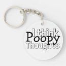 Search for thoughts key rings Funny