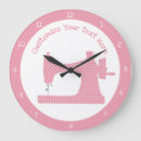 Search for sewing machine clocks Pink