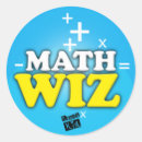 Search for math round stickers Kid