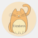 Search for orange marmalade stickers Cat
