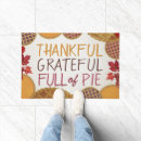 Search for funny thanksgiving doormats Grateful