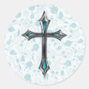 Search for vintage cross stickers Faith