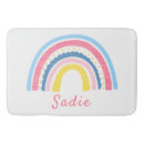 Search for cute bath mats Rainbow