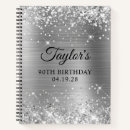 Search for 90th birthday party guest books Glitter