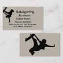 Search for skateboarding business cards Skater