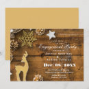 Search for western engagement party invitations Wood