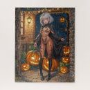 Search for halloween costume puzzles Trick or treat