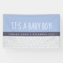 Search for baby announcement banners Blue